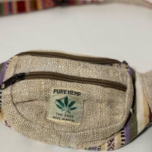 Pure Hemp Beige Fanny Pack
